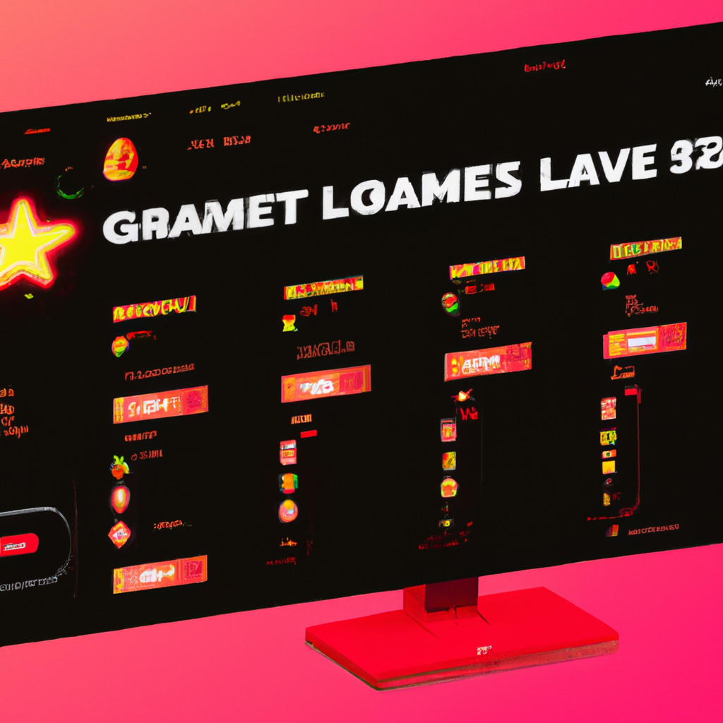 screenshot: arcade leaderboard and HUD overlay